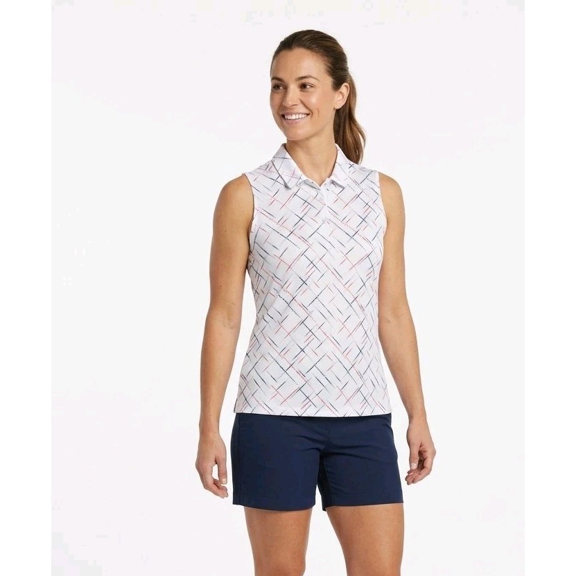 Adidas Multicolor Women's Golf Polo Shirt Collegiate Red Size L